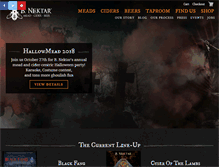 Tablet Screenshot of bnektar.com